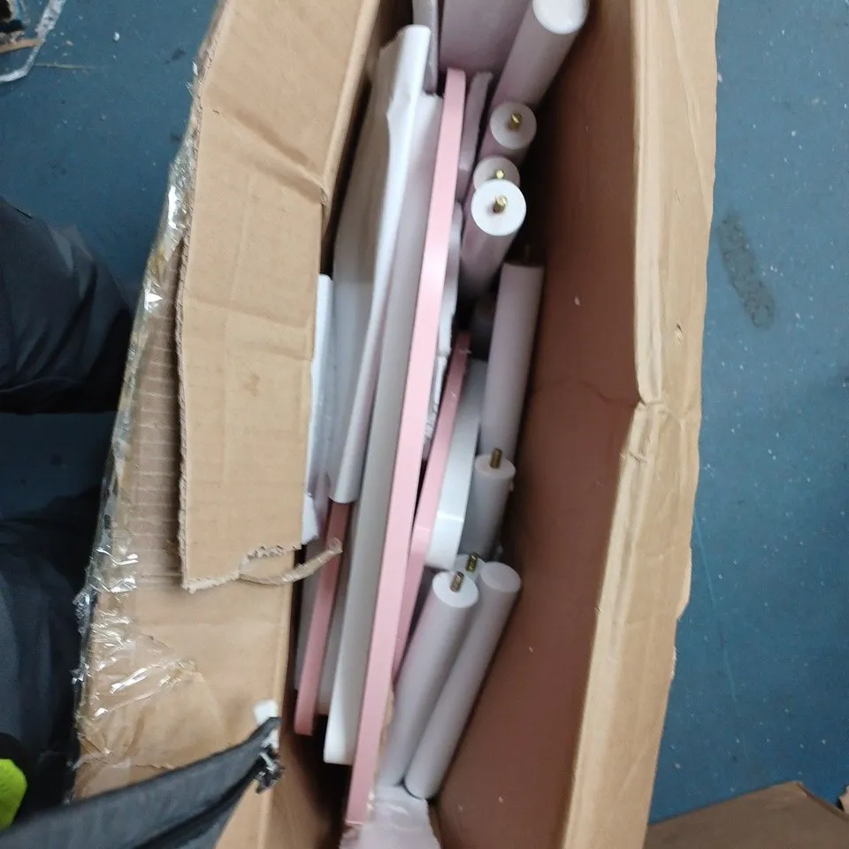 BOXED ROUND STORAGE TABLE & 2 CHAIRS SET  RRP £104.99