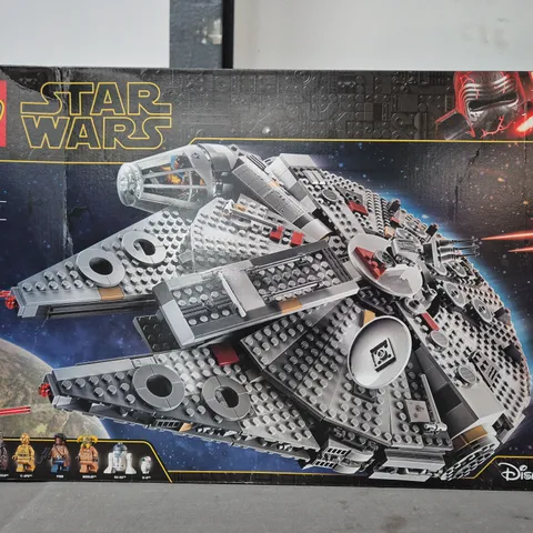 BOXED LEGO STAR WARS MILLENNIUM FALCON 75257