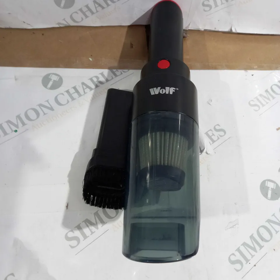 BOXED WOLF CORDLESS CAR BUDDY VACUUM CLEANER