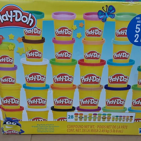 BOXED PLAYDOH 28-TUB SET