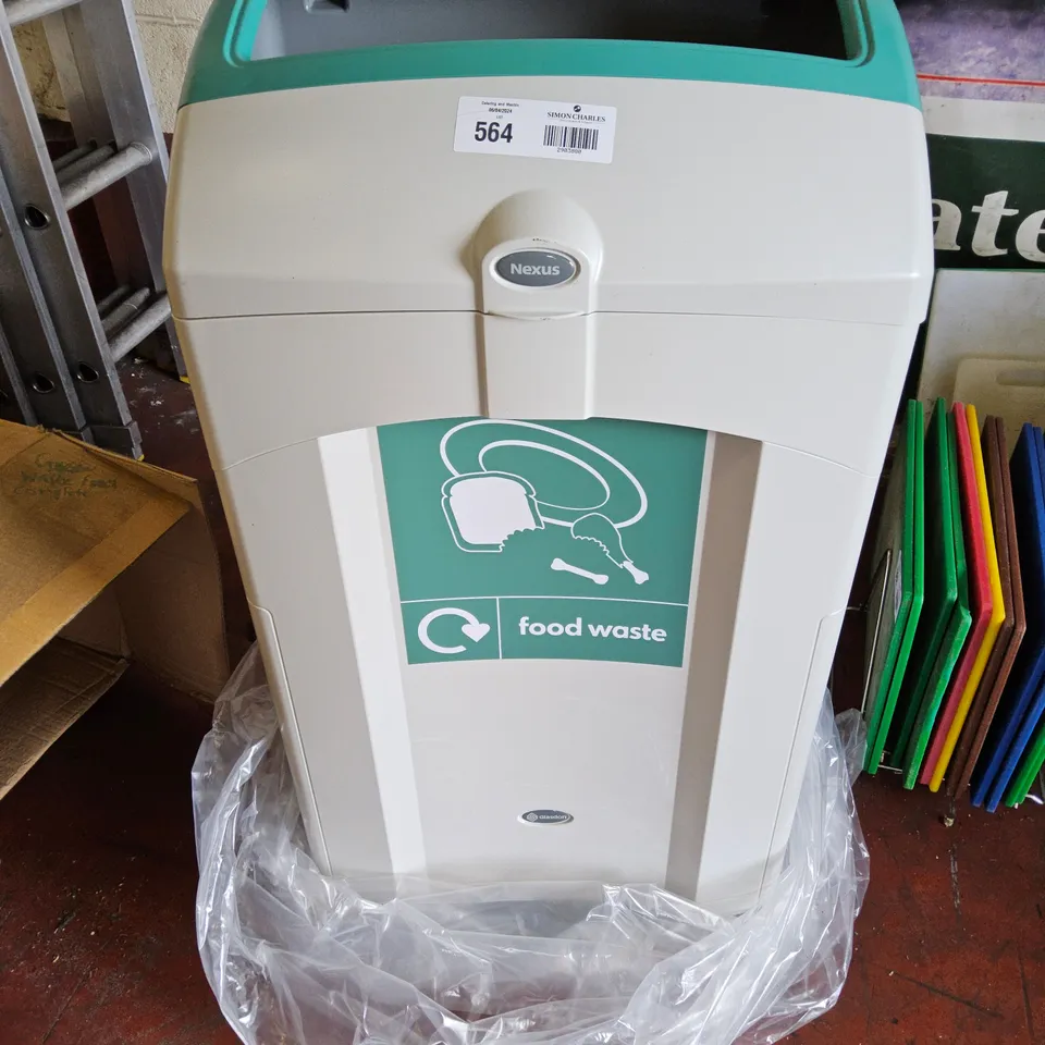 FOUR BOXED NEXUS FOOD WASTE BINS