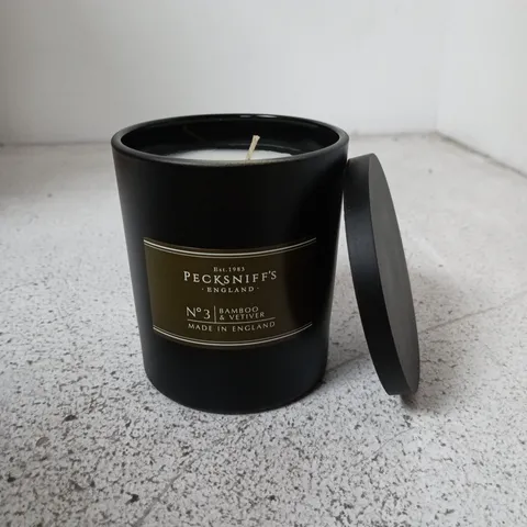 12 PECKSNIFF'S BAMBOO & VETIVER CANDLES NO.3