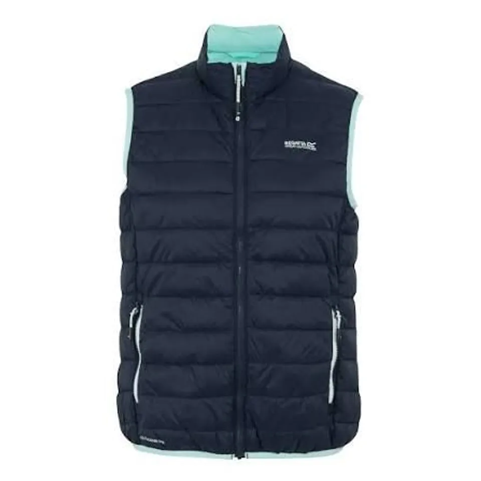 BRAND NEW REGATTA WOMEN'S HILLPACK II SLEEVELESS BODYWARMER IN NAVY ICY MORNING SIZE UK 26