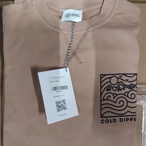 BOX OF BRASS MONKEY SWEATS - COAL SIZE SMALL APPROXIMATELY 12
