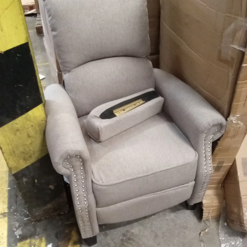 DESIGNER FABRIC RECLINER CHAIR 