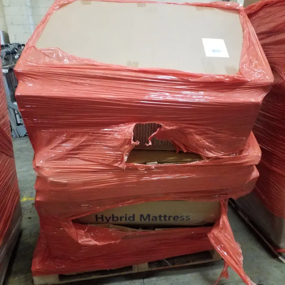 PALLET CONTAINING ASSORTED PRODUCTS INCLUDING OFFICE CHAIR & HYBRID MATTRESS 