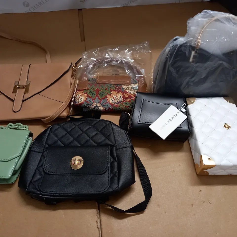 LOT OF 11 ASSORTED BAGS 