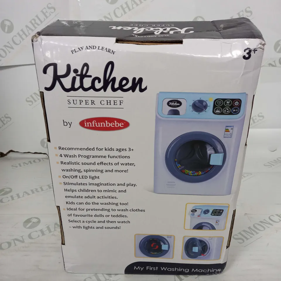 KITCHEN SUPER CHEF - MY FIRST WASHING MACHINE