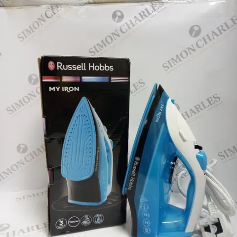BOXED RUSSELL HOBBS MY IRON CORDED IRON