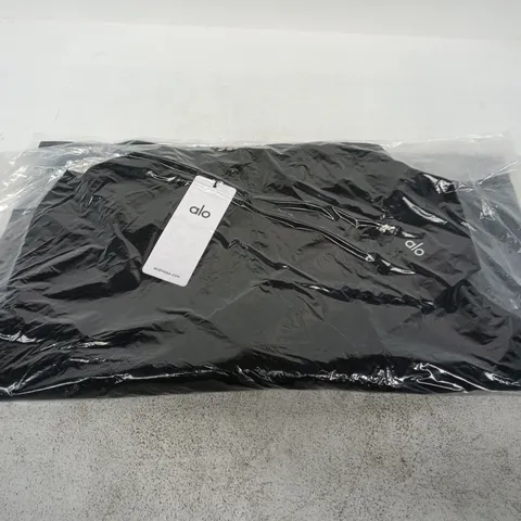 BAGGED ALO ALPHA SHELL JACKET – BLACK - SIZE S