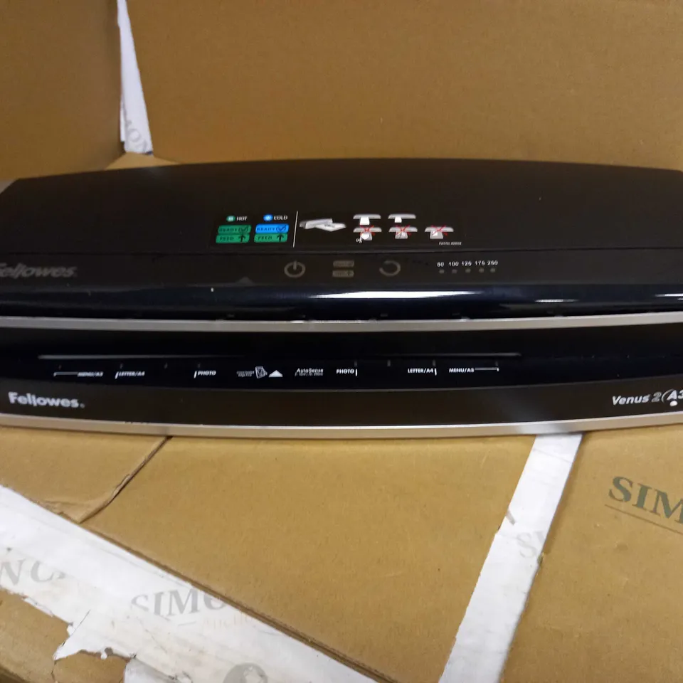 FELLOWES VENUS 2 A3 HIGH PERFORMANCE LAMINATOR 