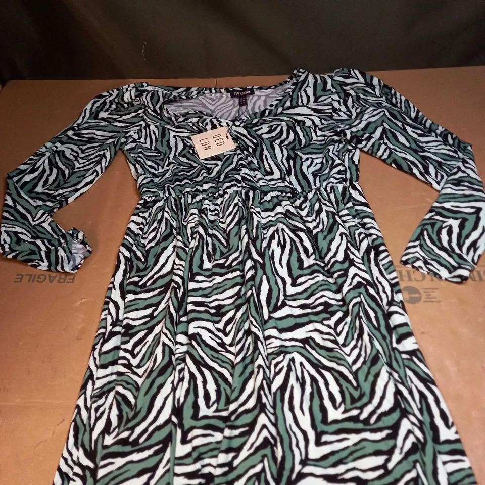 TWIST FRONT MIDI DRESS SIZE 16