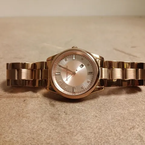 MICHAEL KORS ROSE GOLD-TONE LADIES' BRACELET WATCH
