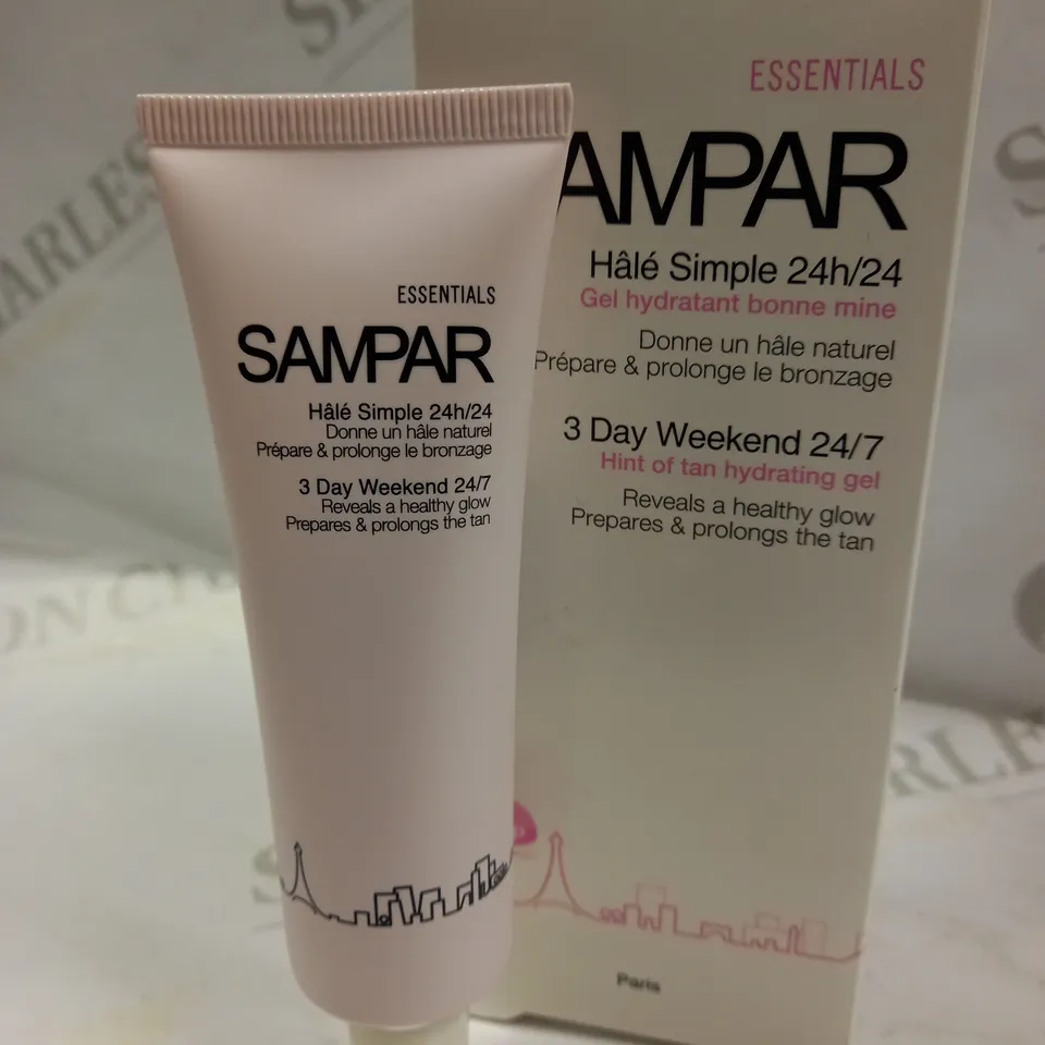 SAMPAR ESSENTIALS 3 DAY WEEKEND 24/7 HINT OF TAN HYDRATING GEL 50ML x3