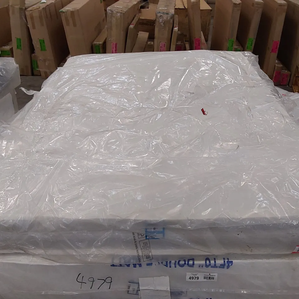 QUALITY BAGGED 4'6" DOUBLE OPEN COIL MATTRESS