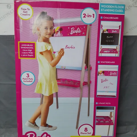 BARBIE WOODEN ROTATING FLOOR STANDING EASEL 