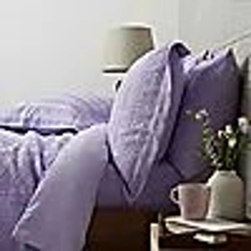 SUPERSOFT BY COZEE HOME TEXTURED WAVE 6 PIECE DUVET SET IN WHITE - KING