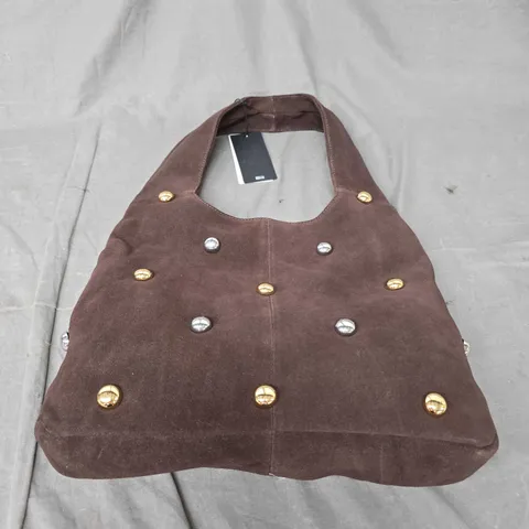 JOHN LEWIS X A.W.A.K.E MODE SUEDE HANDBAG 