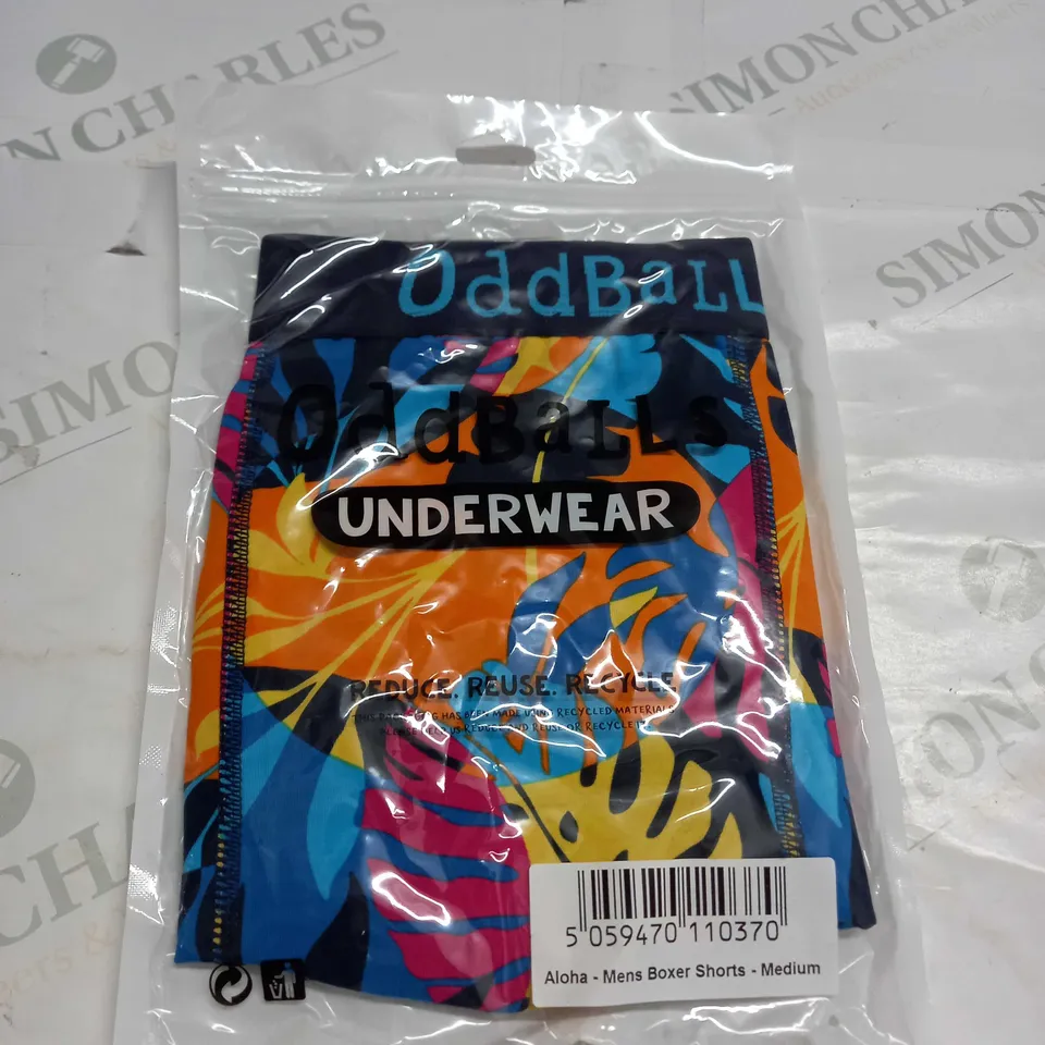 ODDBALLS MENS BOXER SHORTS SIZE M