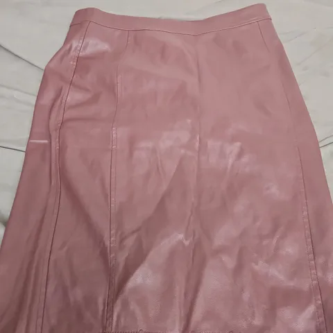LIPSY LONDON LEATHER-LOOK SKIRT – UK 16 