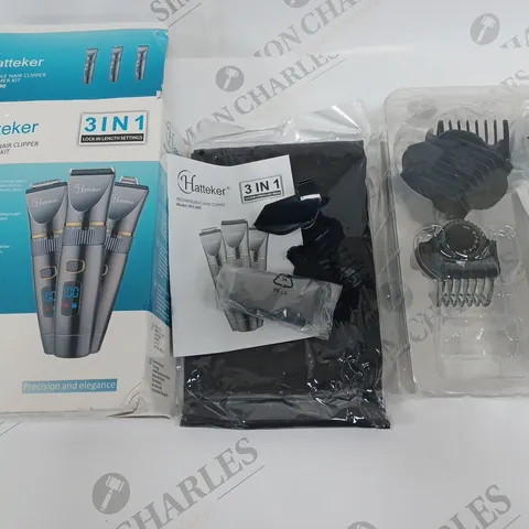 BOXED HATTEKER 3IN1 HAIR CLIPPERS