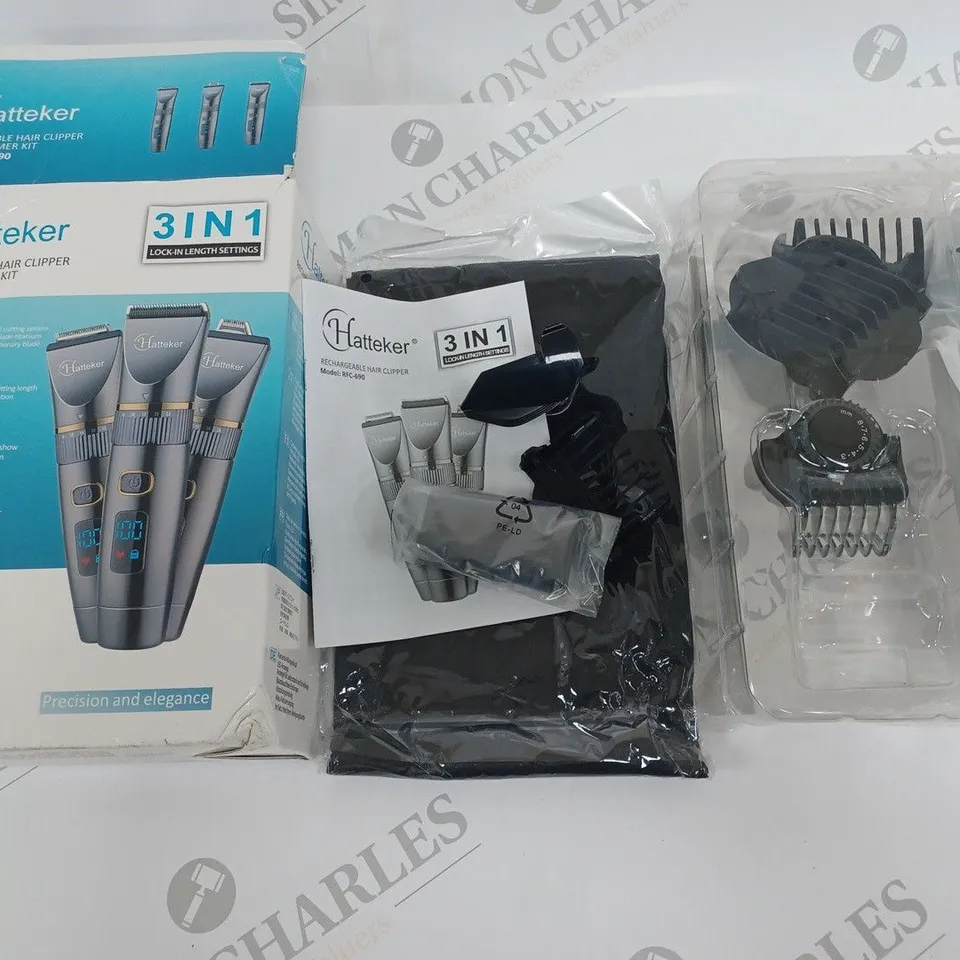 BOXED HATTEKER 3IN1 HAIR CLIPPERS