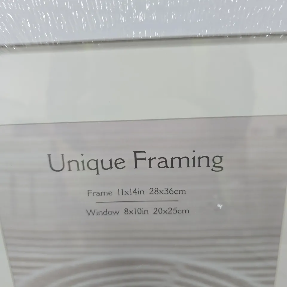  6X PICTURE FRAMES (FRAME 11X14IN, WINDOW 8X10IN)