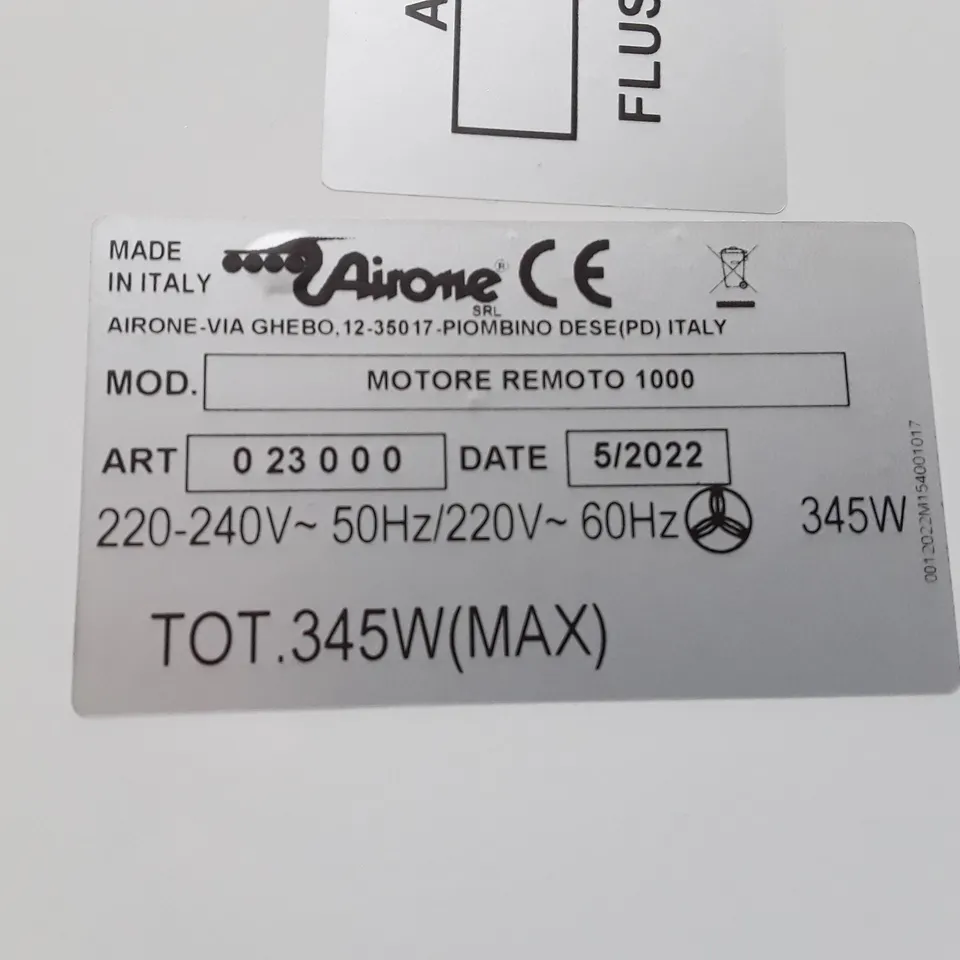 BOXED MOTORE REMOTO AMR10 COOKER HOOD