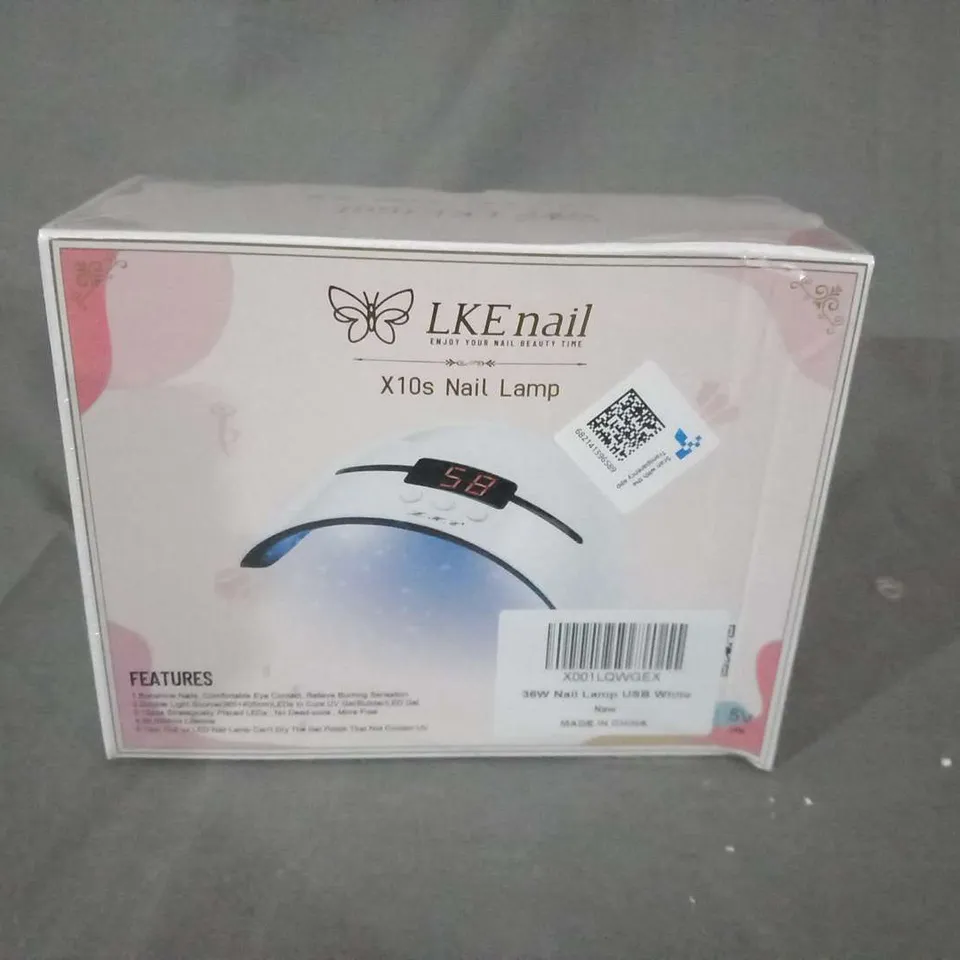 SIX BRAND NEW BOXED LKE NAIL X10S NAIL LAMPS