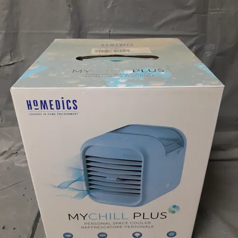 BOXED HOMEDICS MY CHILL PLUS - PERSONAL SPACE COOLER