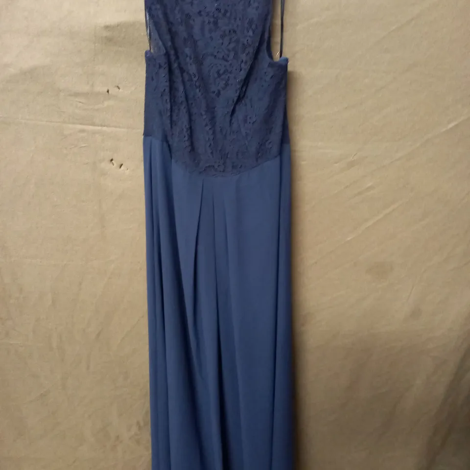 DESSY COLLECTION NAVY OCCASIONAL DRESS - UK 12