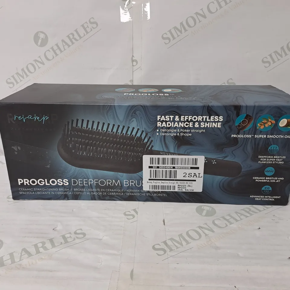 REVAMP PROGLOSS DEEPFORM BRUSH BR2000 RRP £89.99