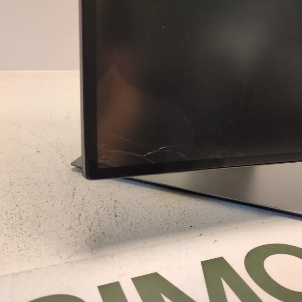 DELL COMPUTER MONITOR – BLACK, HDMI & DISPLAYPORT INPUTS, ON STAND