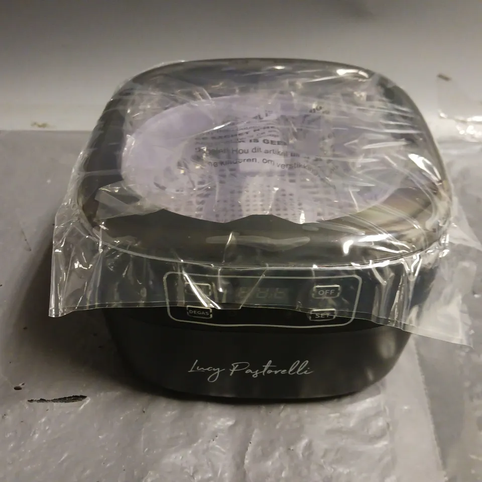 BOXED LUCY PASTORELLI ULTRASONIC CLEANER (ZX-956