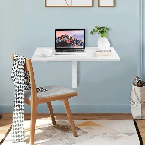 BOXED ORACIO 80cm W RECTANGLE FLOATING DESK (1 BOX)