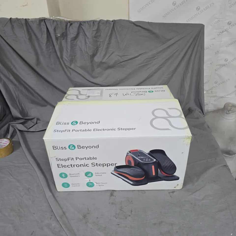 BLISS & BEYOND STEPFIT PORTABLE ELECTRONIC STEPPER