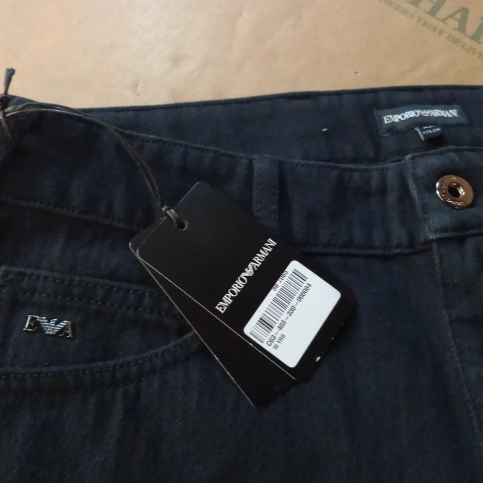EMPORIO ARMANI BLACK JEANS - 16A