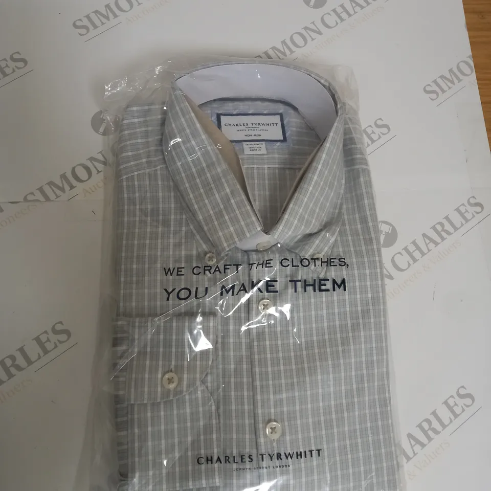CHARLES TYRWHITT EXTRA SLIM FIT SHIRT SIZE UNSPECIFIED