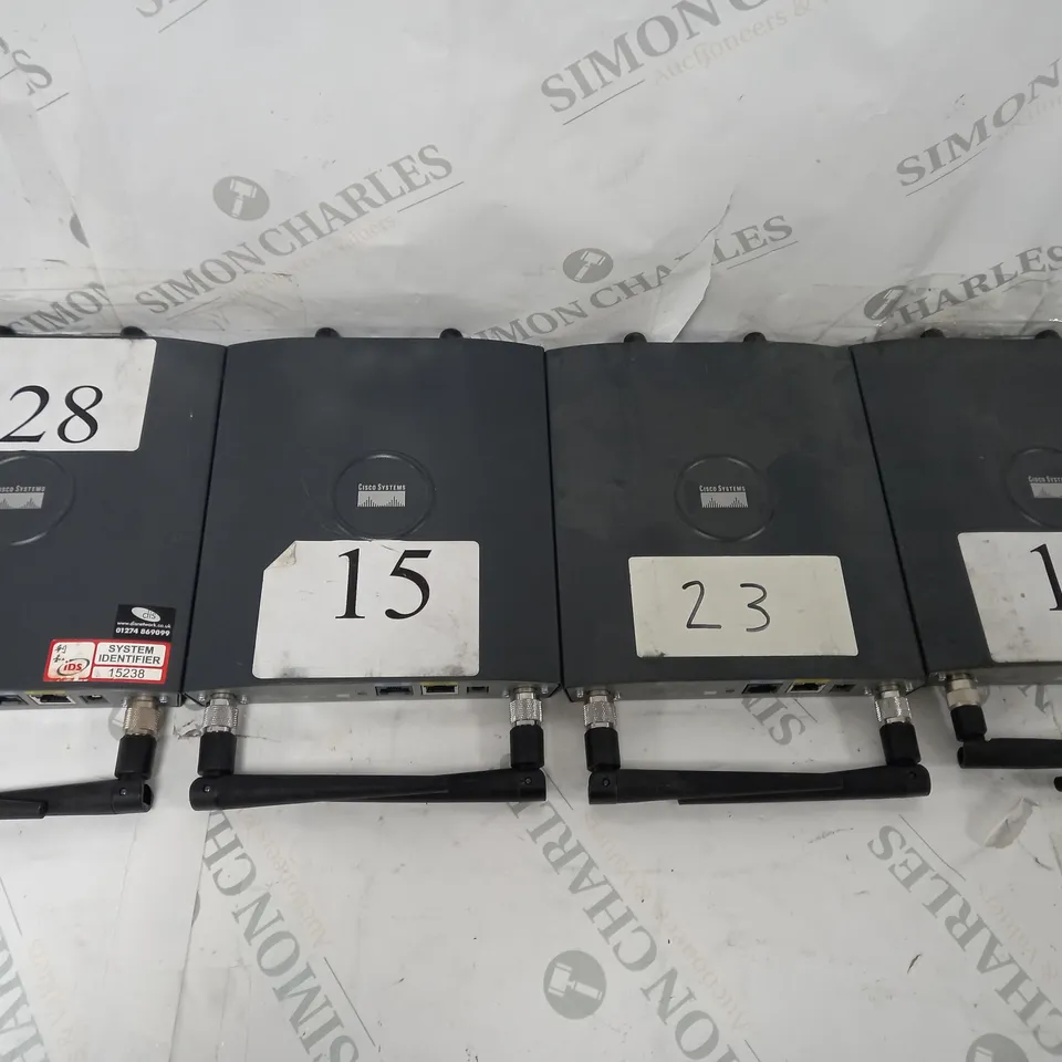4 CISCO AIRONET 802 11a/b/g ACCESS POINTS