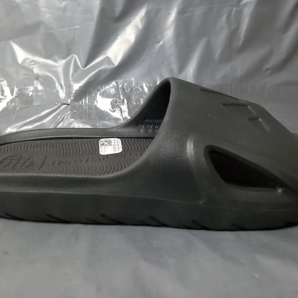 PAIR OF ADIDAS ADICANE SLIDES IN GREY - UK 11