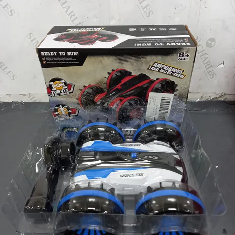 BOXED AMPHIBIOUS RADIO CONTROL CAR