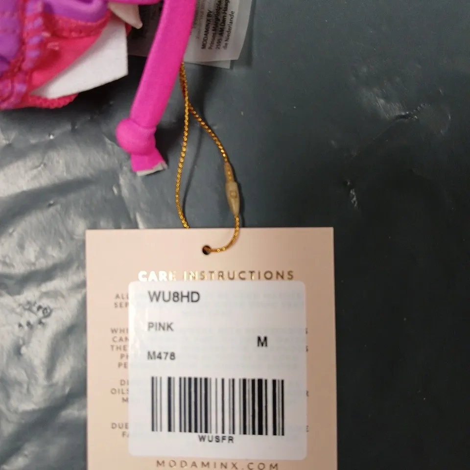MODA MINX PINK BIKINI TOP – SIZE M