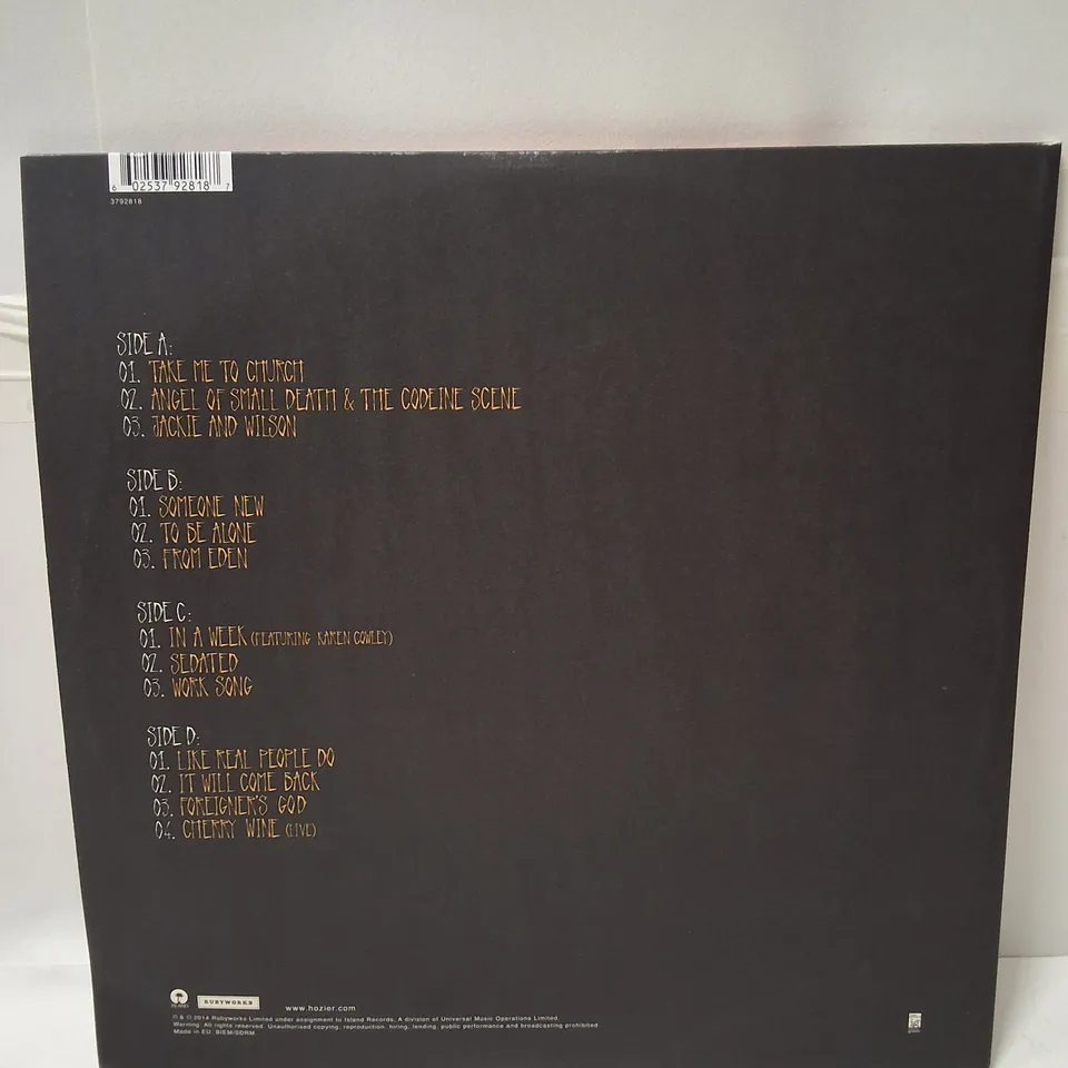 Hozier – Hozier (Vinyl LP)