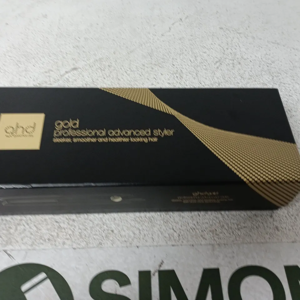 GHD GOLD PROFESSIONAL STYLER HAIR STRAIGHTNERS RRP £139