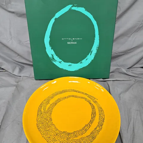 OTTOLENGHI FOR SERAX SUNNY YELLOW SERVING PLATE 