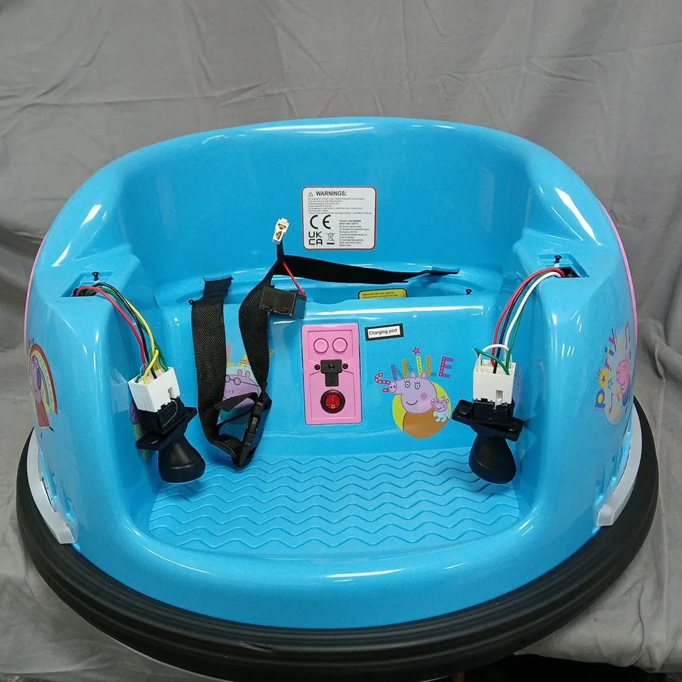 PEPPA PIG 6V ELECTRIC BUMPER CAR