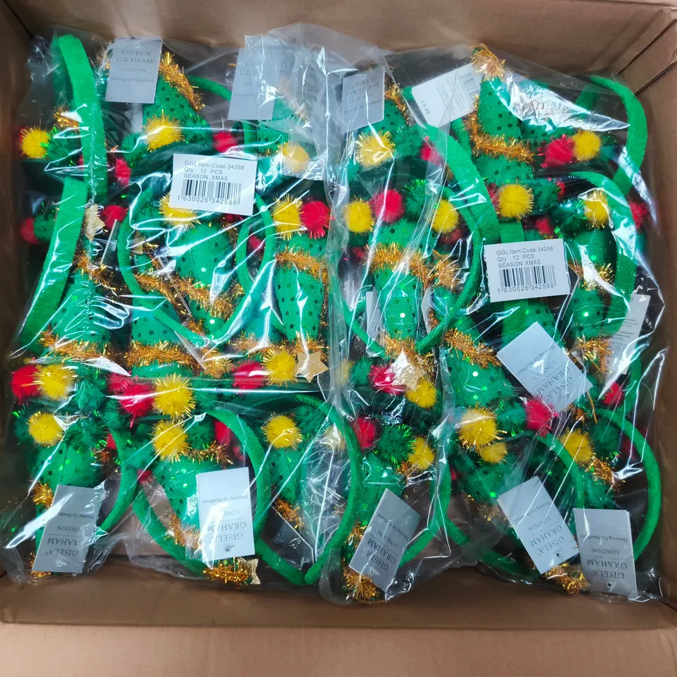 APPROXIMATELY 24 GISELA GRAHAM CHRISTMAS TREE DRESSING UP HEADBANDS