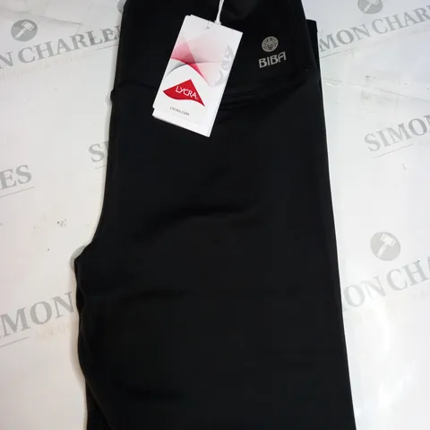 BIBA ACTIVE 7/8 LEG LD21 PANTS IN BLACK SIZE 10 (S)
