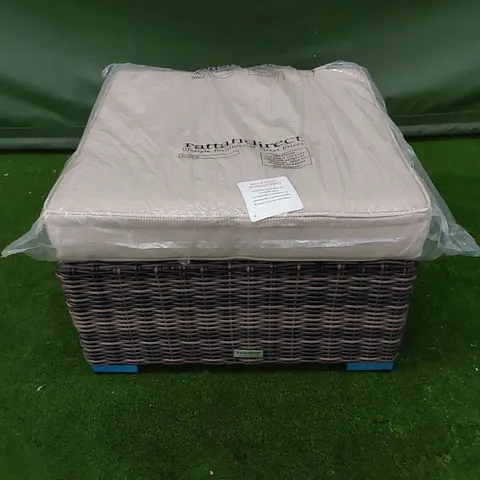 DESIGNER GARDEN/PATIO STOOL WITH CUSHION