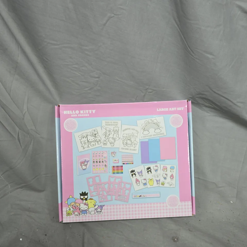 HELLO KITTY & FRIENDS LARGE ART SET 